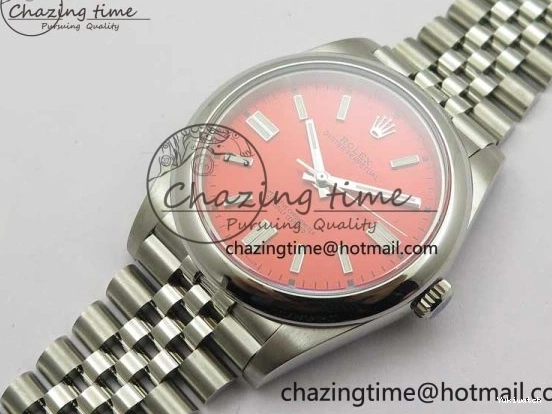 Bracelet Jubilee Dial SS A2813 Perpetual BP 41mm on Oyster Maker Best Red Edition 124300 0104